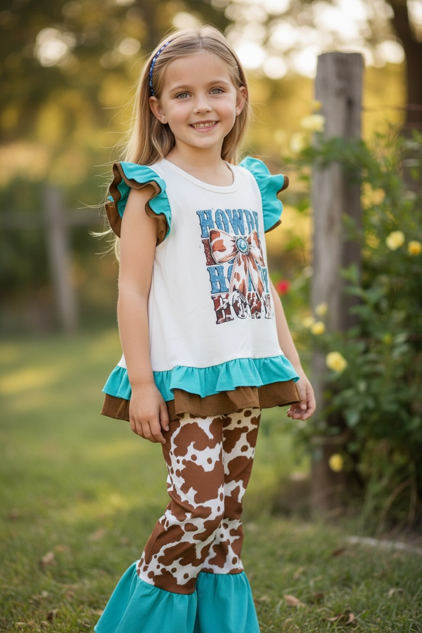 GIRLS HOWDY SET