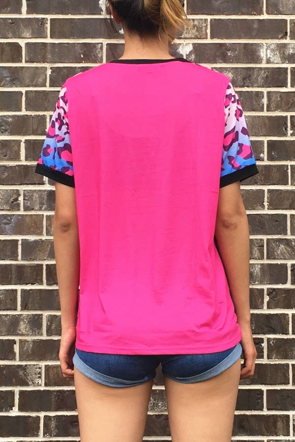 COLORFUL LEOPARD TEE