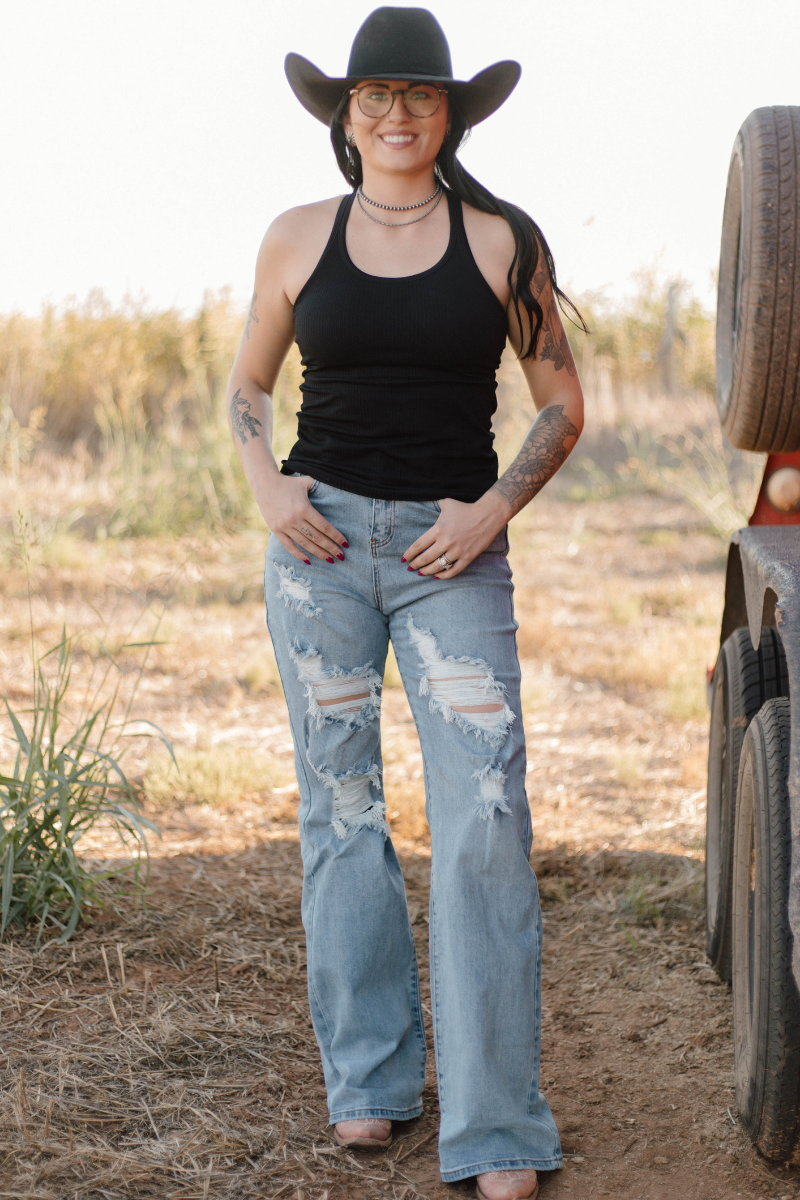 Denim Wash Jeans Regular
