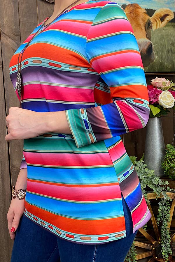 Serape Top