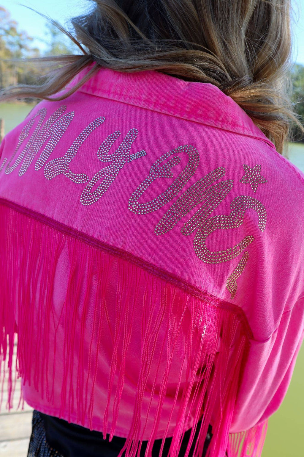 Only One Fringe Crop Jacket