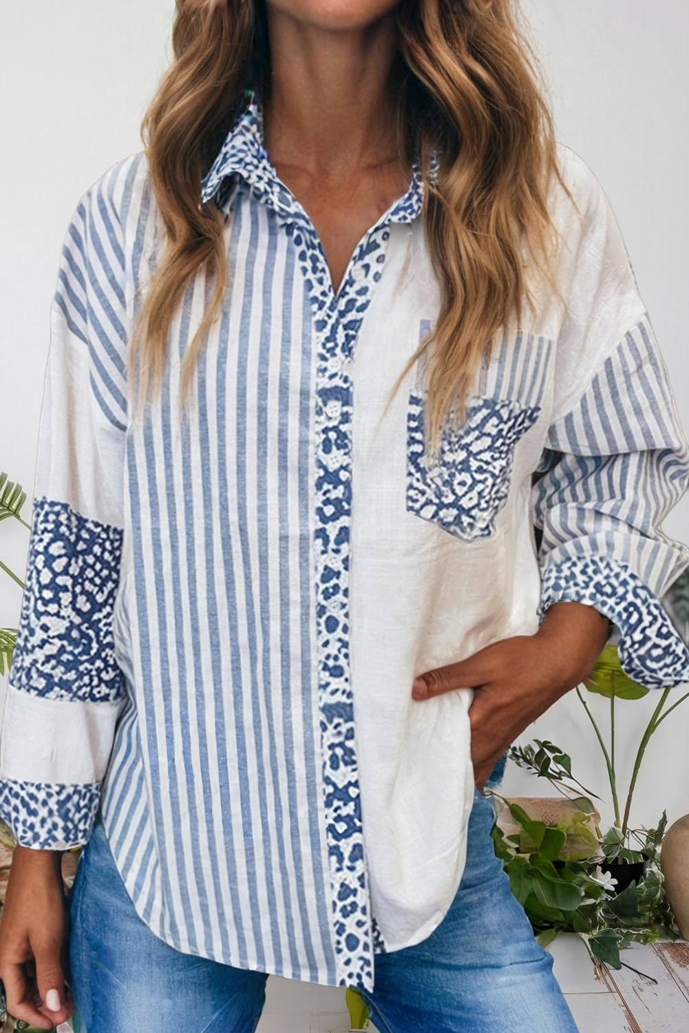 Leopard Striped Patchwork