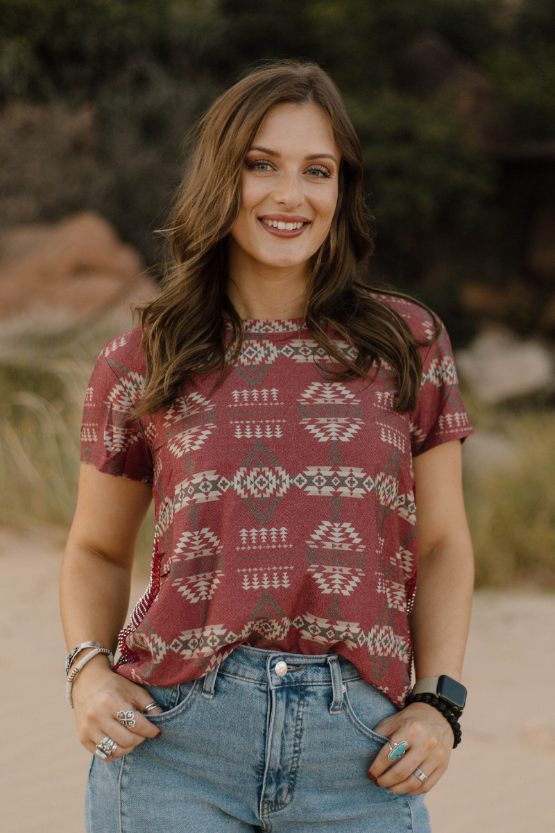 Sparkle Country Top