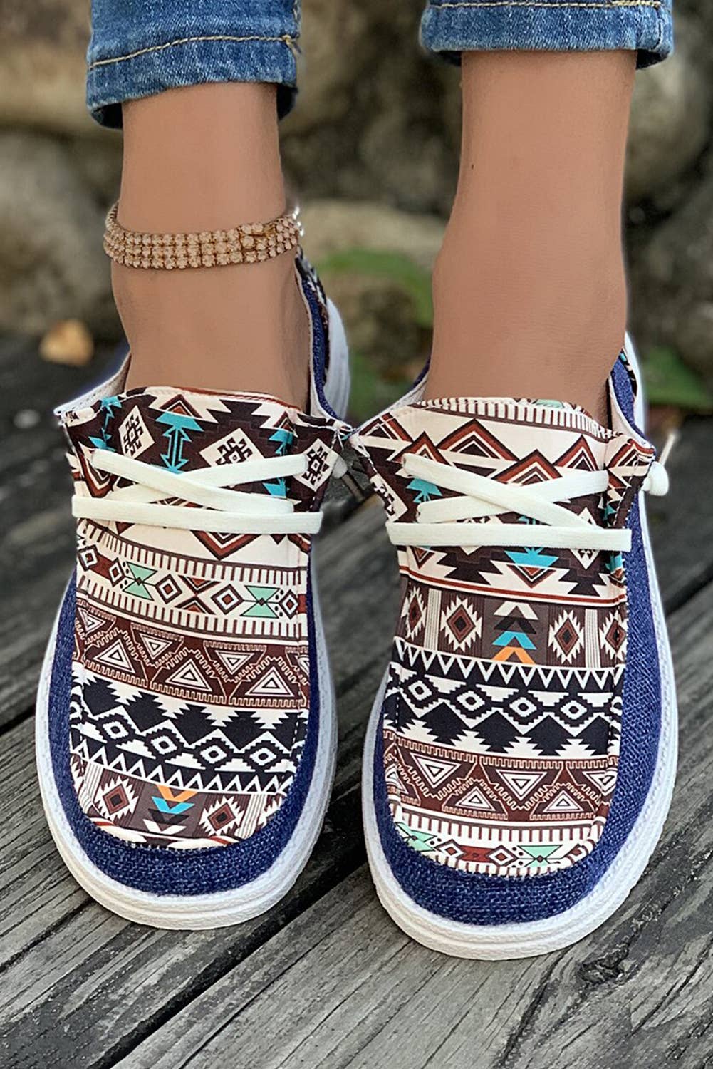 Vintage Patchwork Shoes