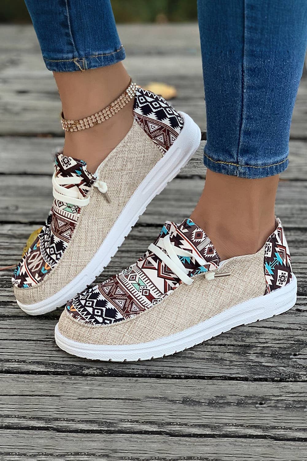 Vintage Patchwork Shoes