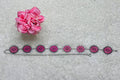 Girls Pink Jewel adjustable Belt
