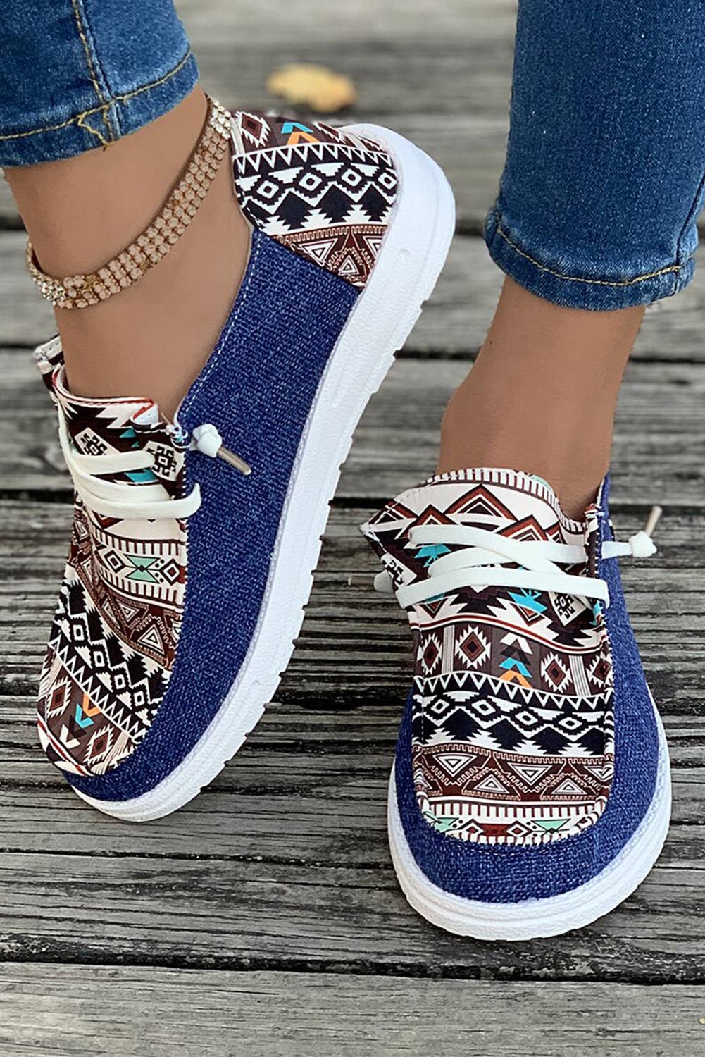 Vintage Patchwork Shoes