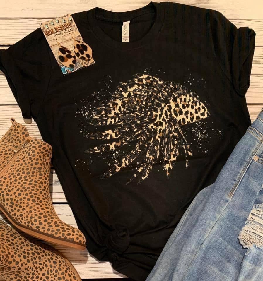 Leopard Indian Tee