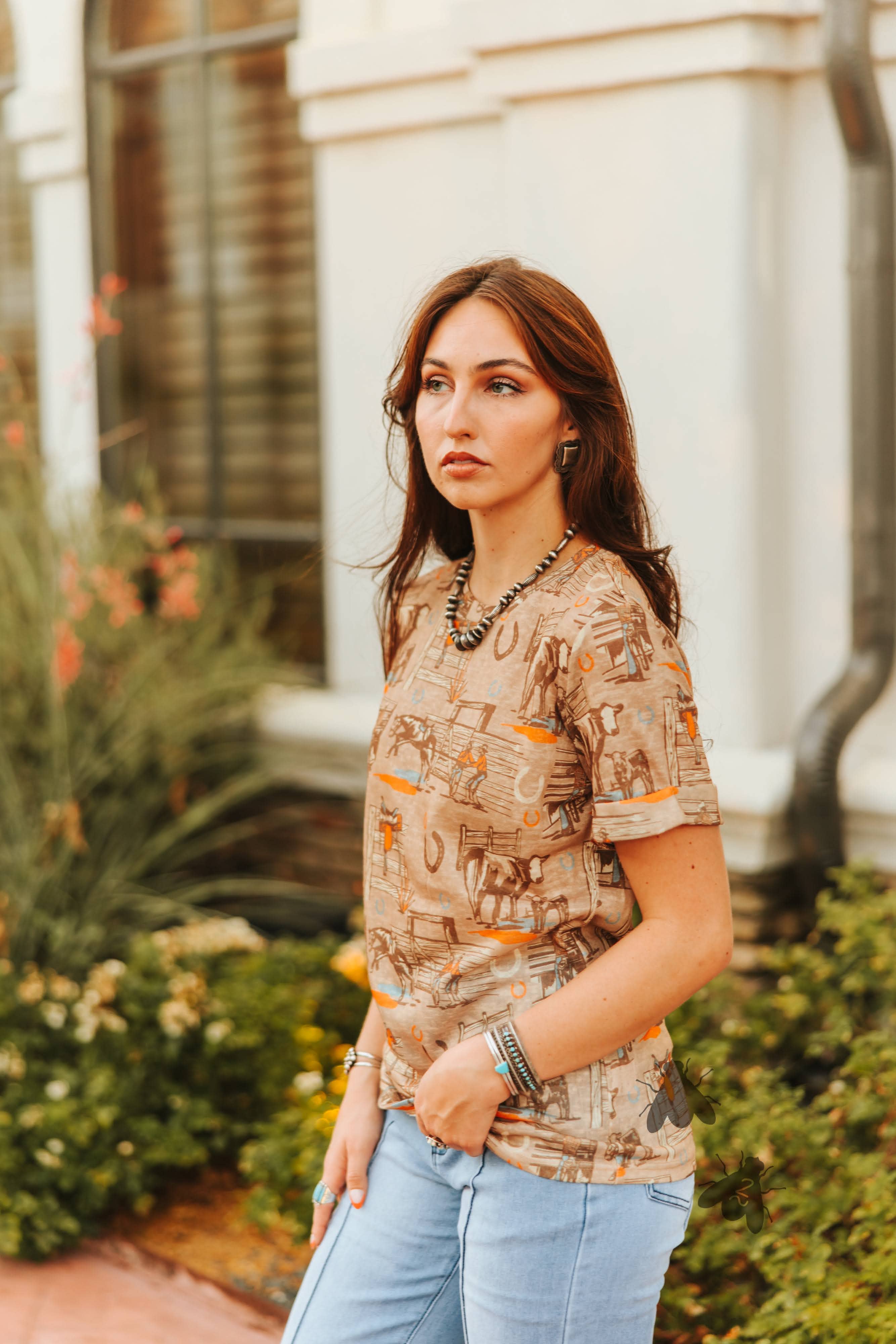 SUNSET RANCH TEE