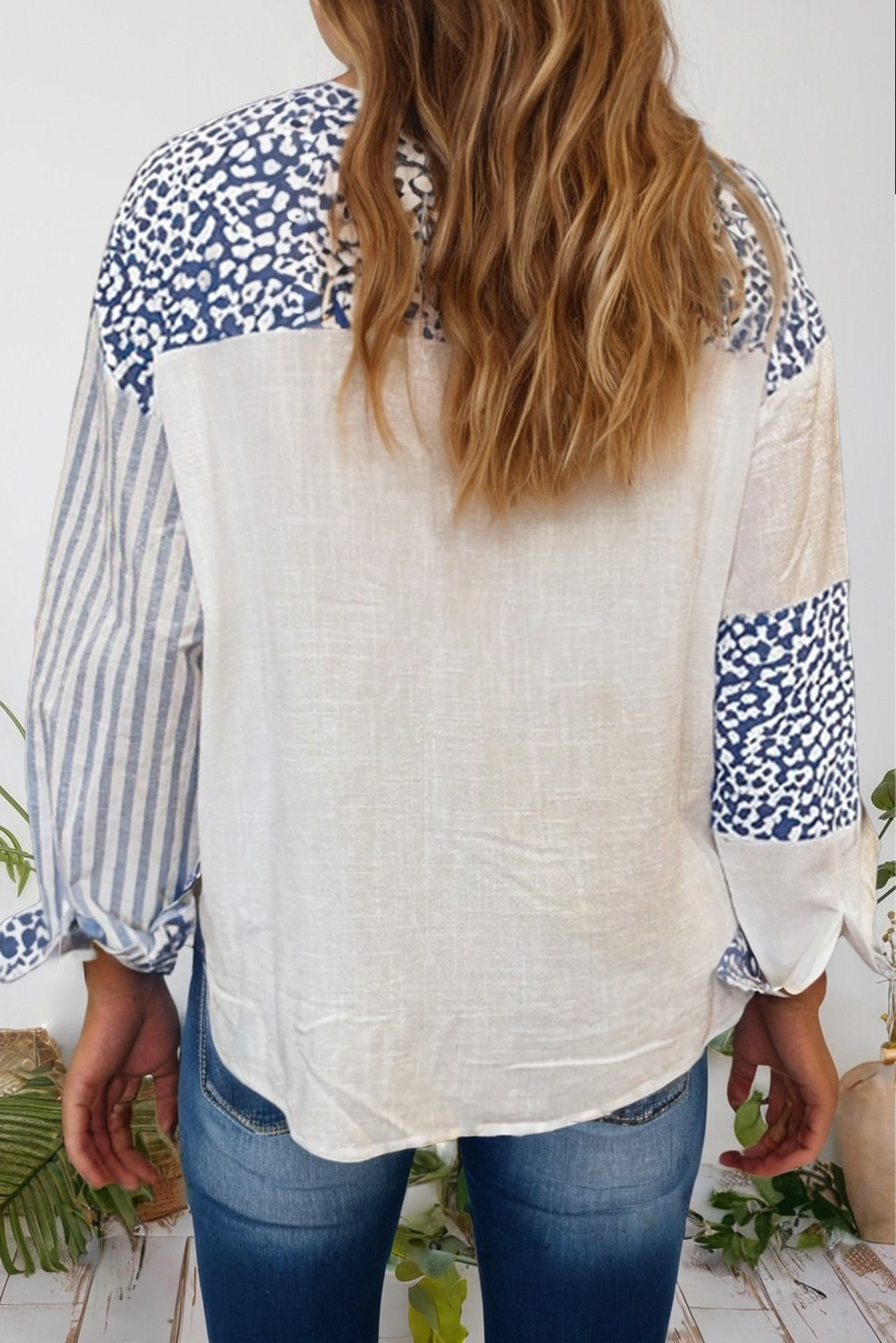 Leopard Striped Patchwork