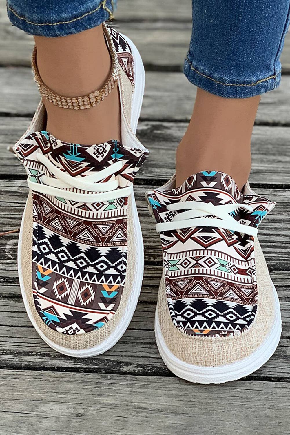 Vintage Patchwork Shoes