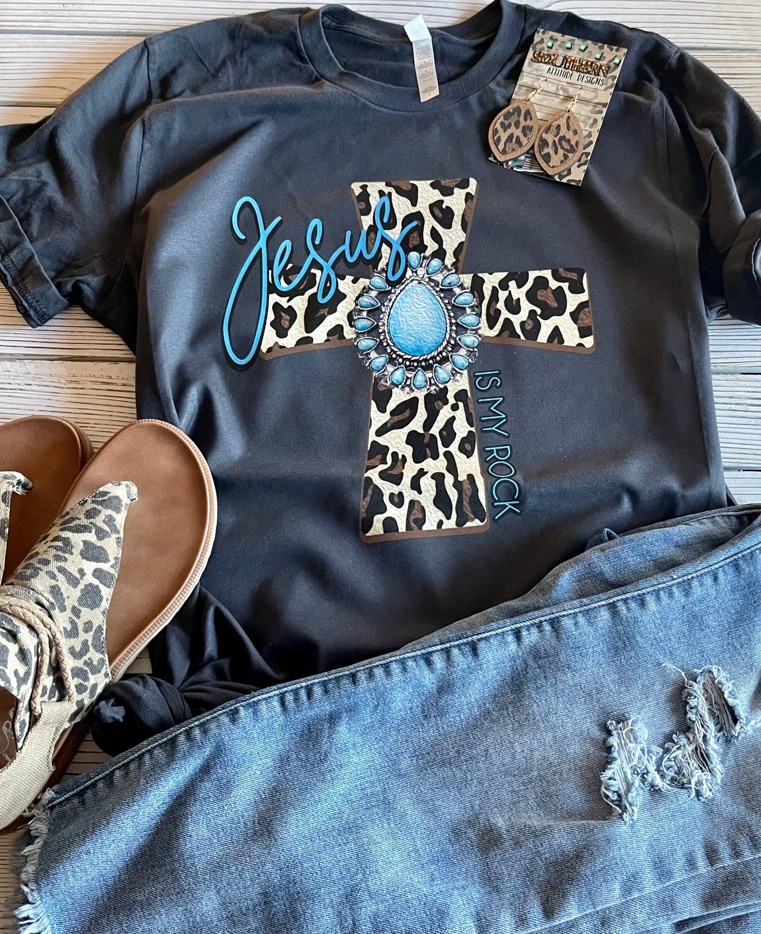 Jesus Is My Rock Tee