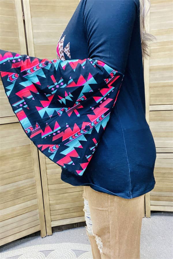 Aztec Flare Top