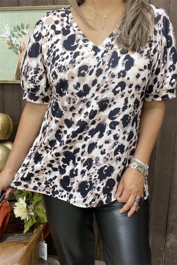 Leopard Top