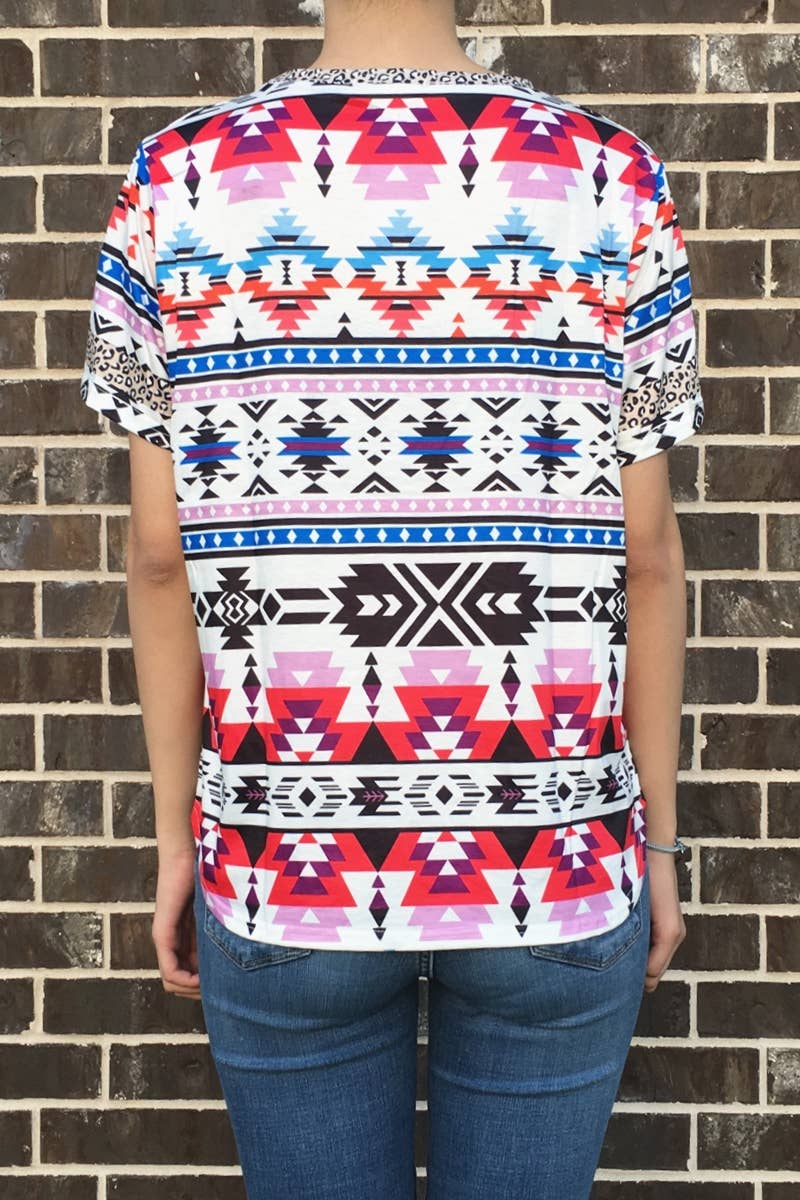 AZTEC WHITE TEE