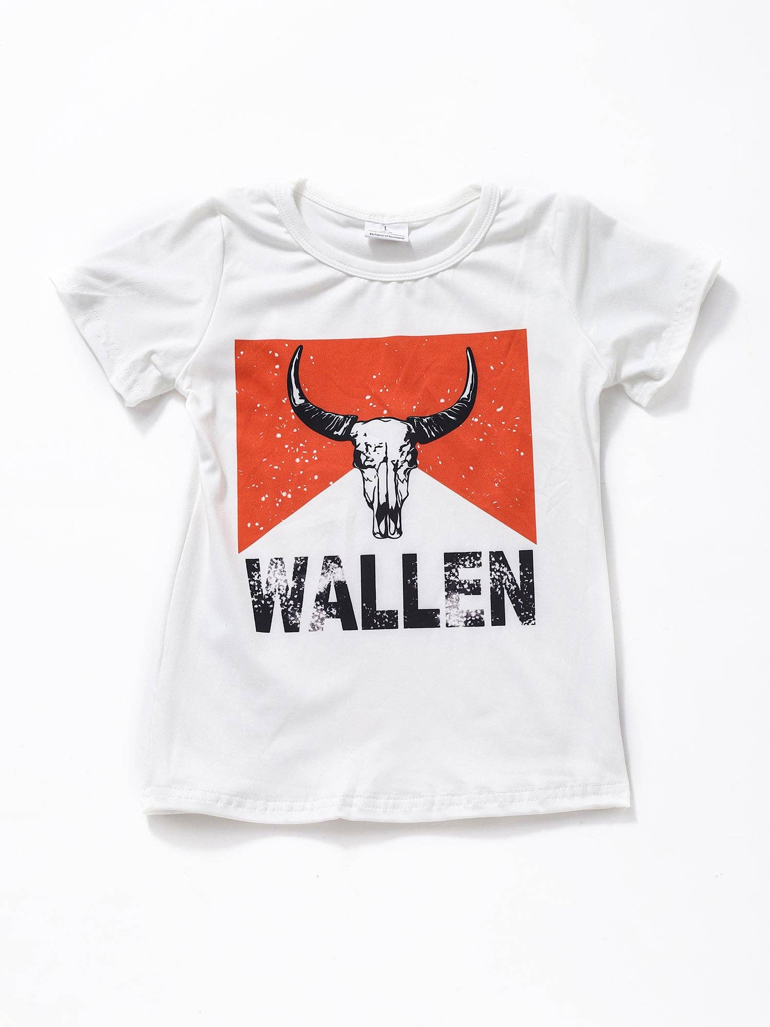 Kids White Wallen T-Shirt