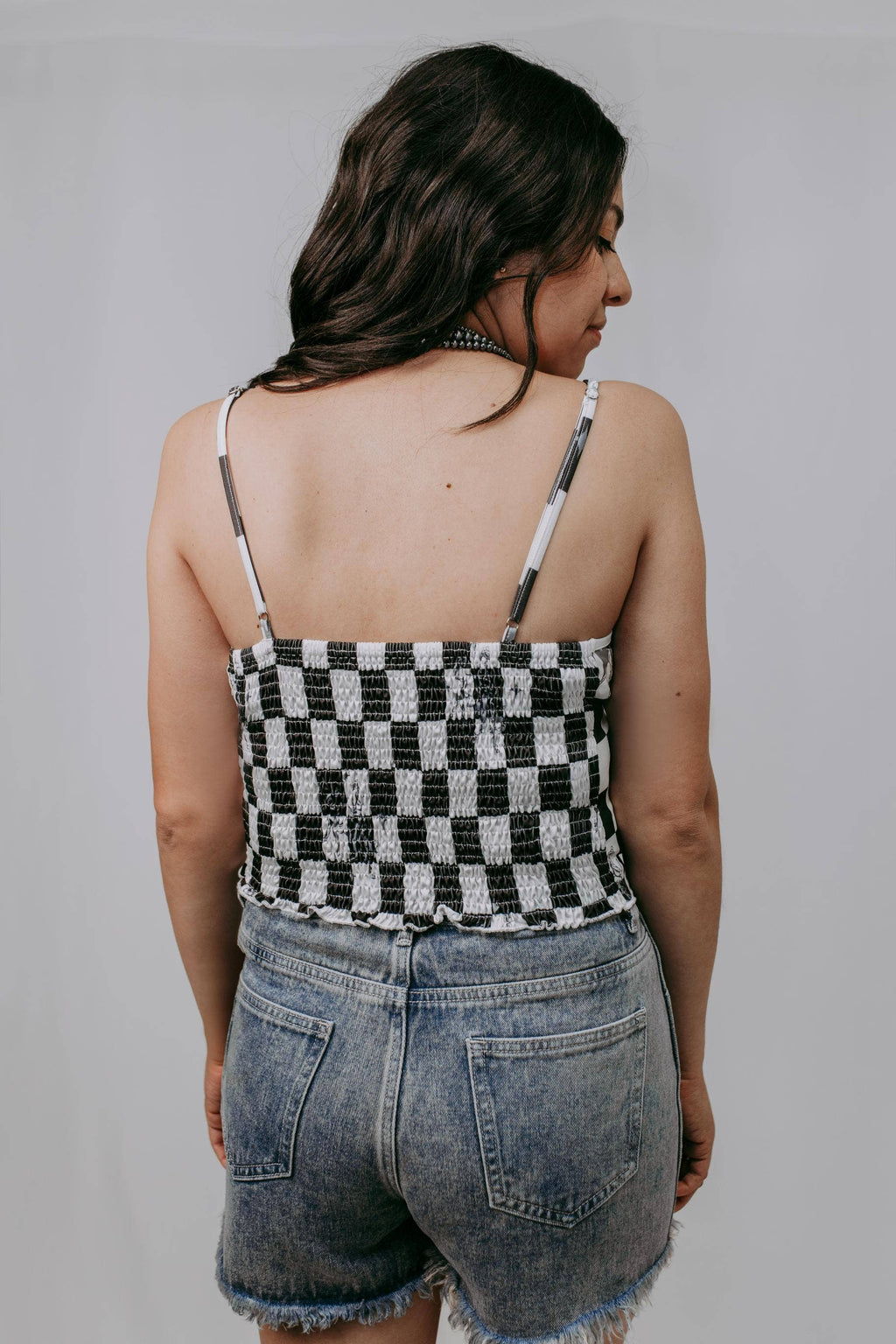 Checkered Corset