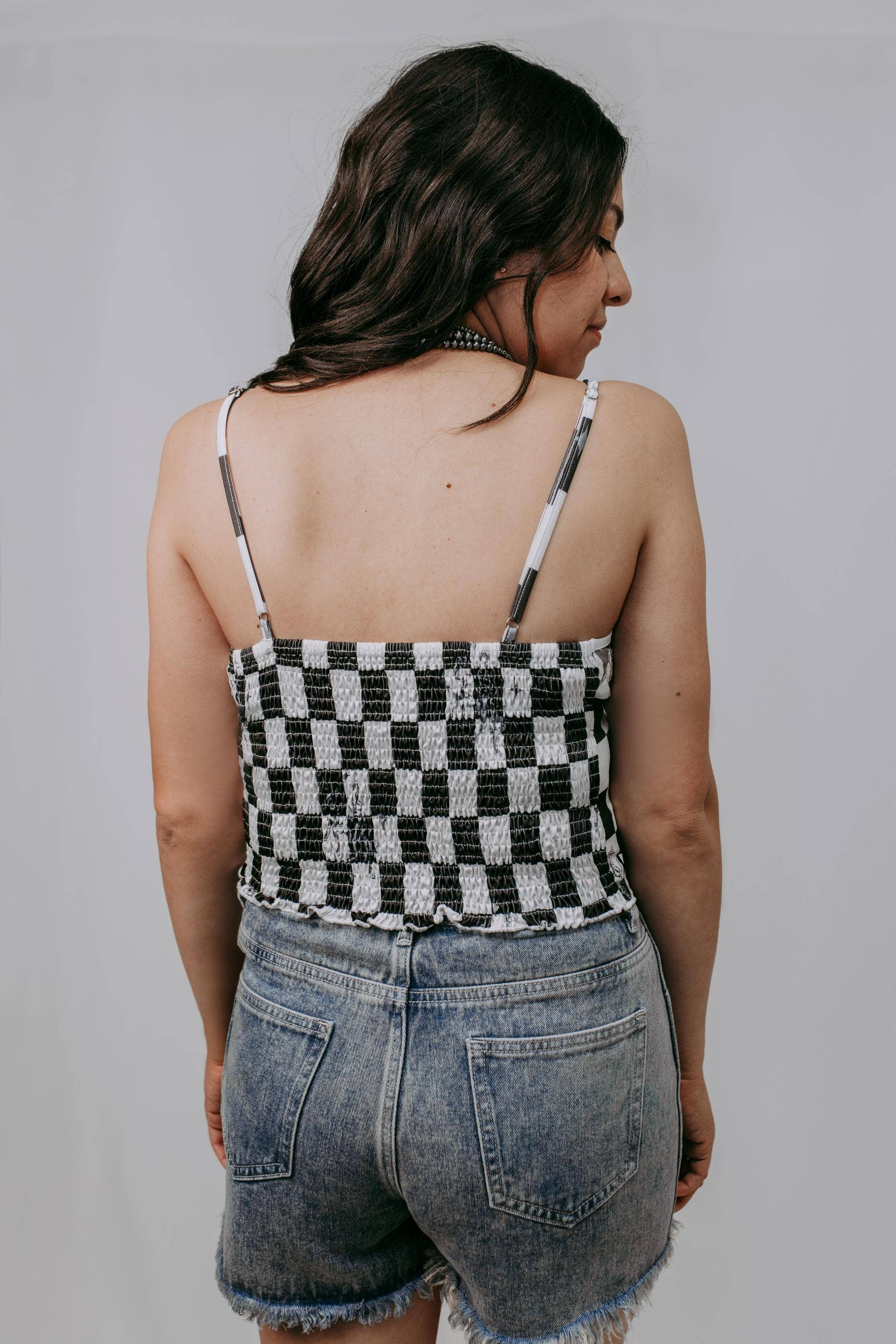 Checkered Corset