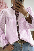Leopard Patchwork Long Sleeve