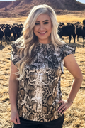 Babydoll Snake Top