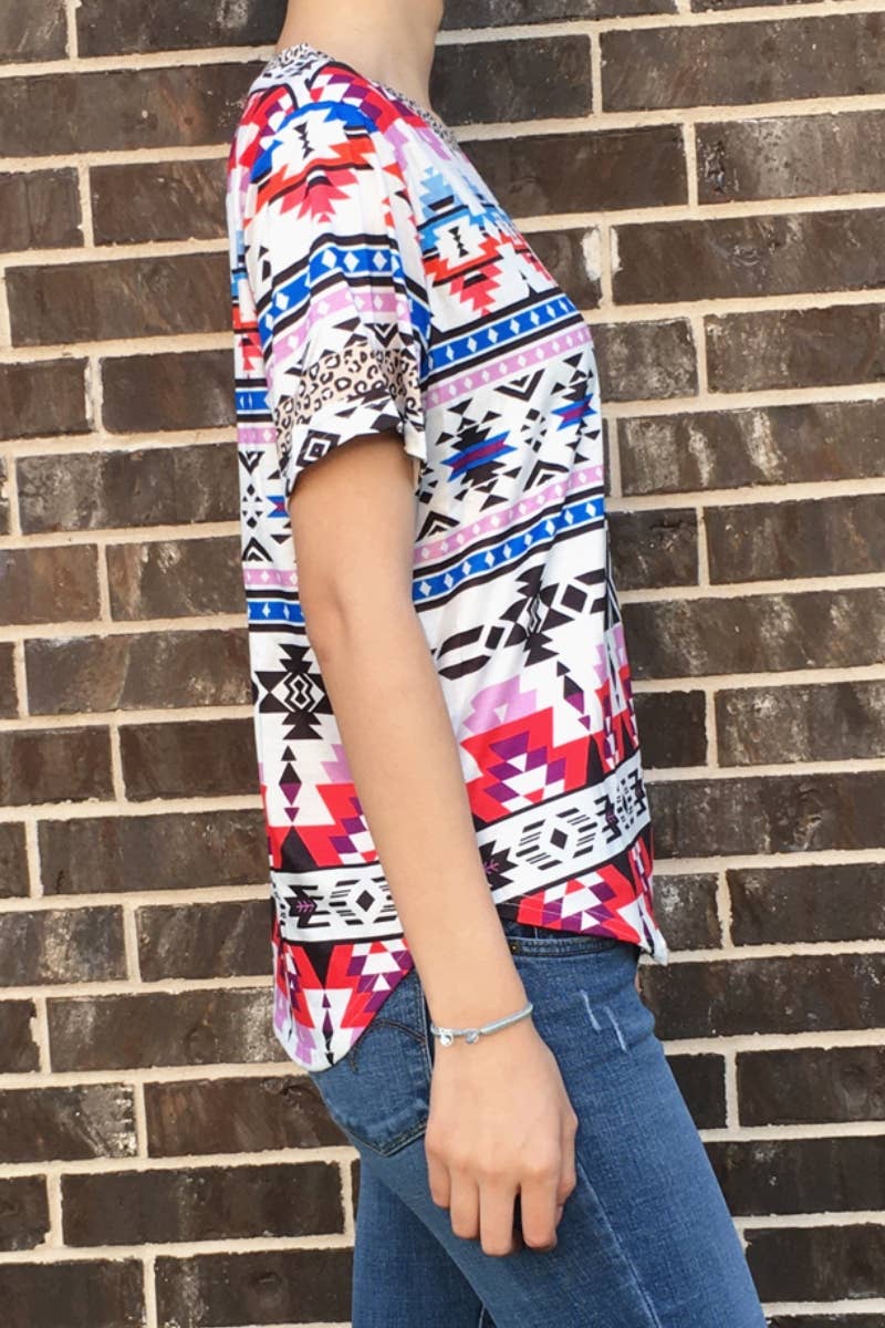 AZTEC WHITE TEE