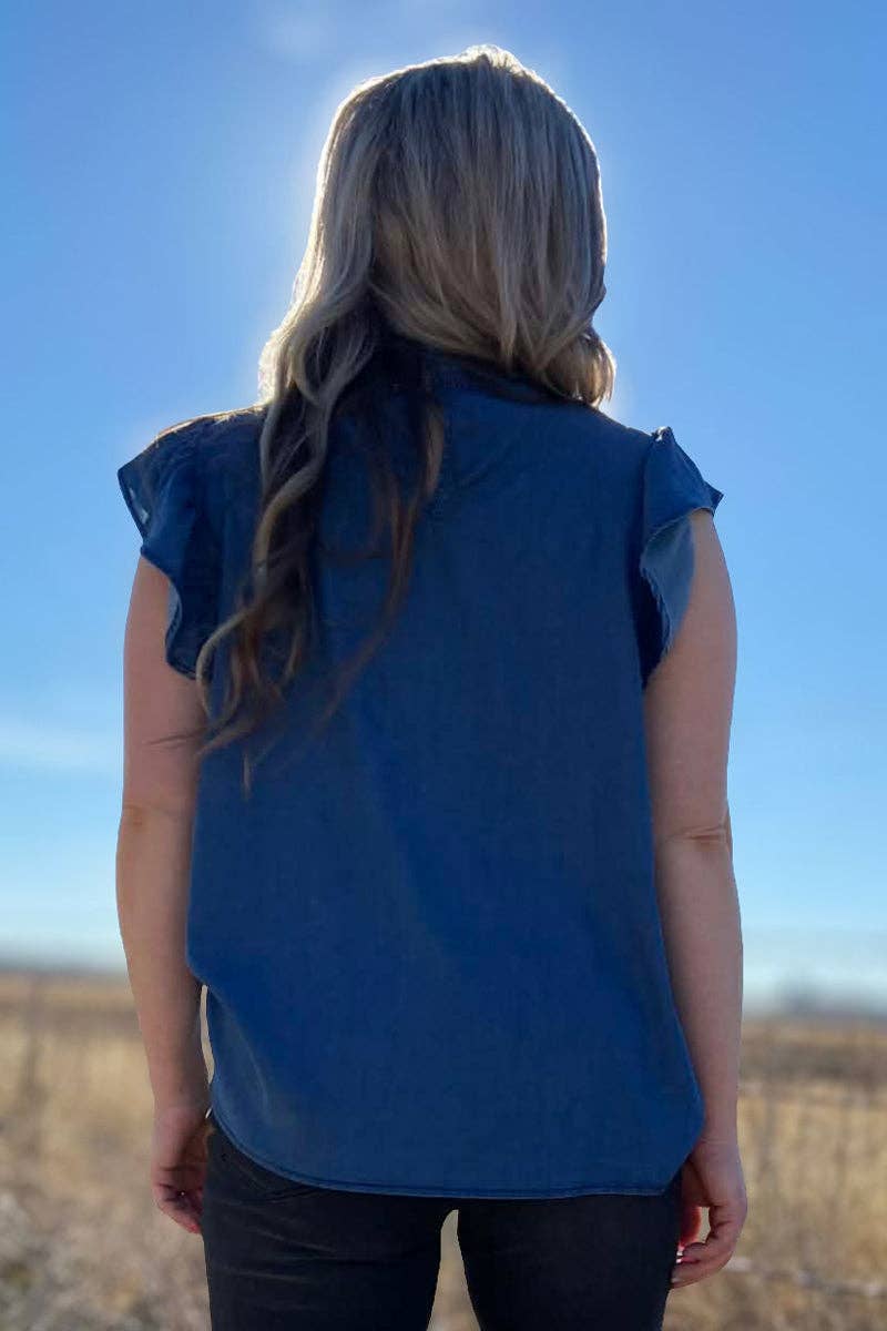Babydoll Dark Wash Denim
